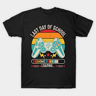 Last Day Of School Summer Loading T-Shirt